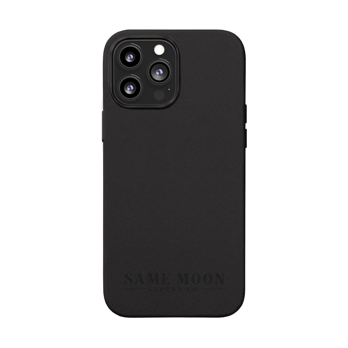 Same Moon Supply Co. Engraved PU Leather Phone Case