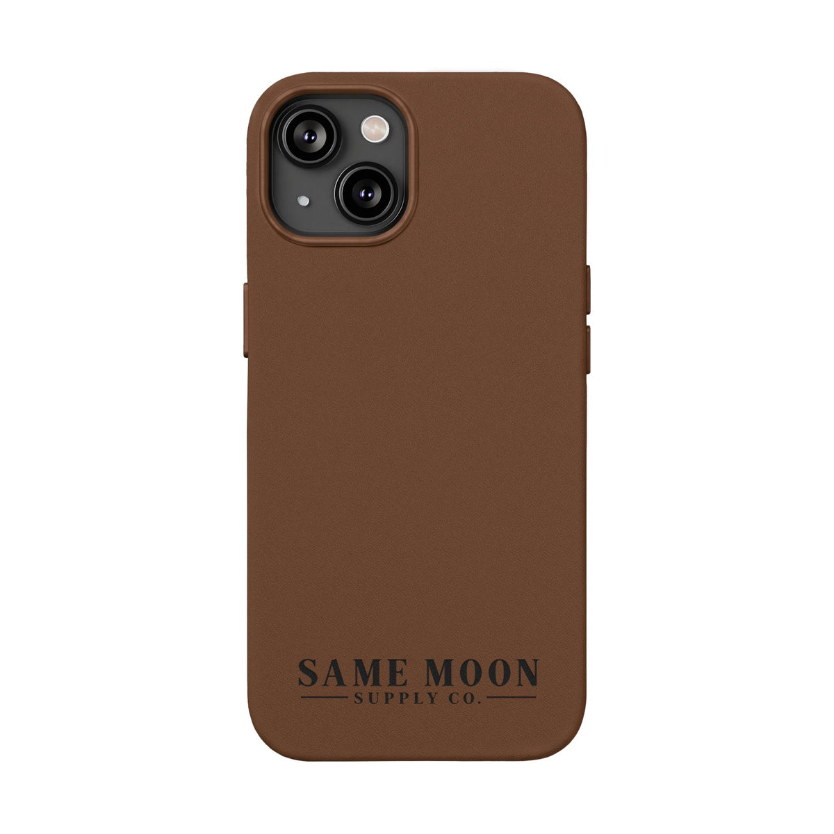 Same Moon Supply Co. Engraved PU Leather Phone Case