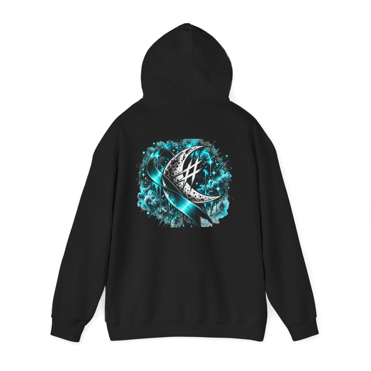 Teal Moon Awareness | Teal Moon Hoodie
