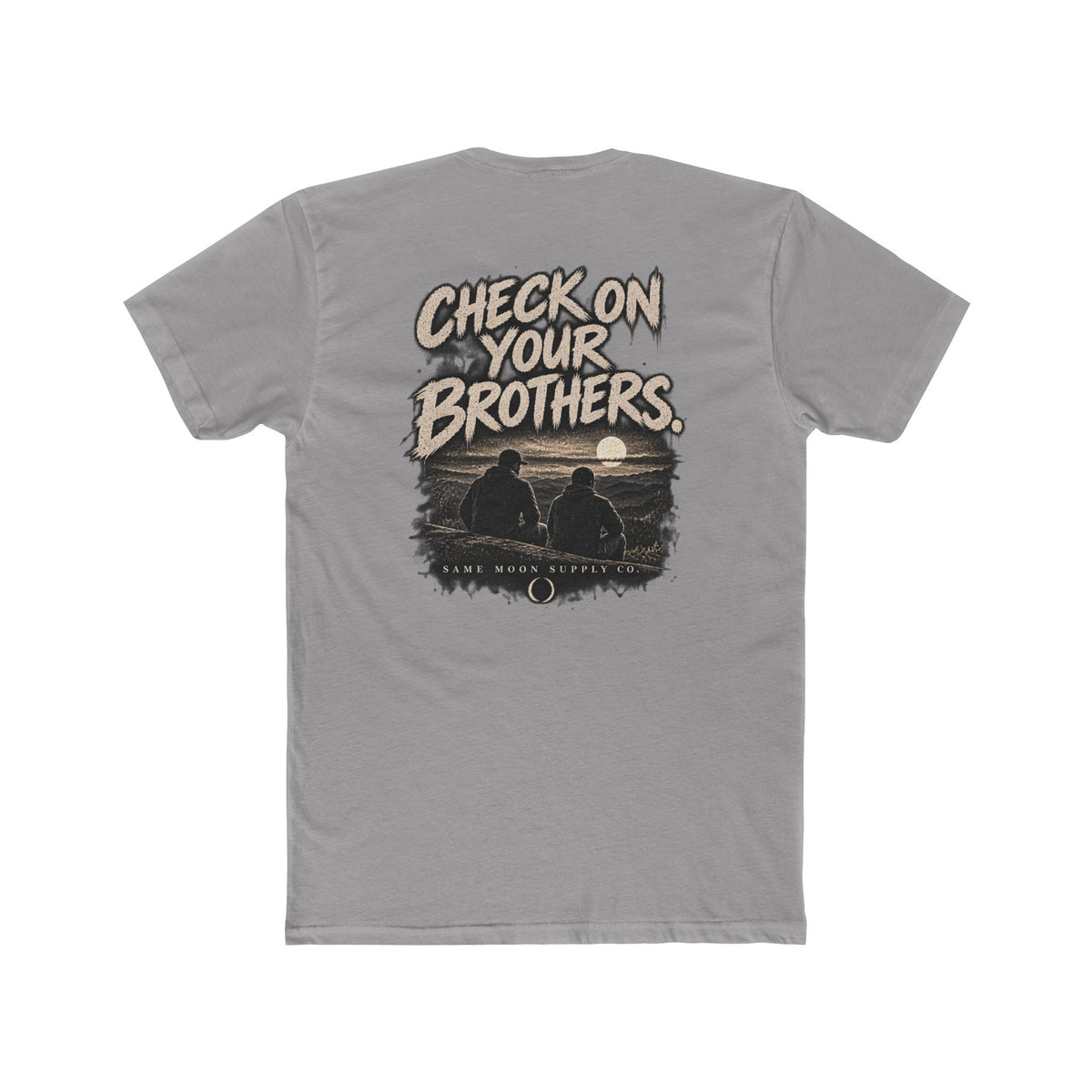 Check On Your Brothers T‑Shirt — Brothers Sunset Graphic Tee