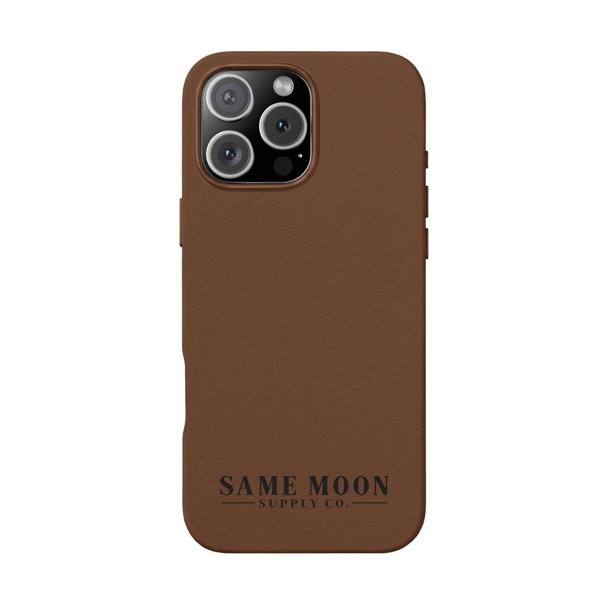 Same Moon Supply Co. Engraved PU Leather Phone Case