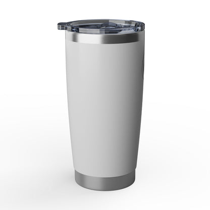 Same Moon Supply Co. Signature 20oz Tumbler — Silver & White