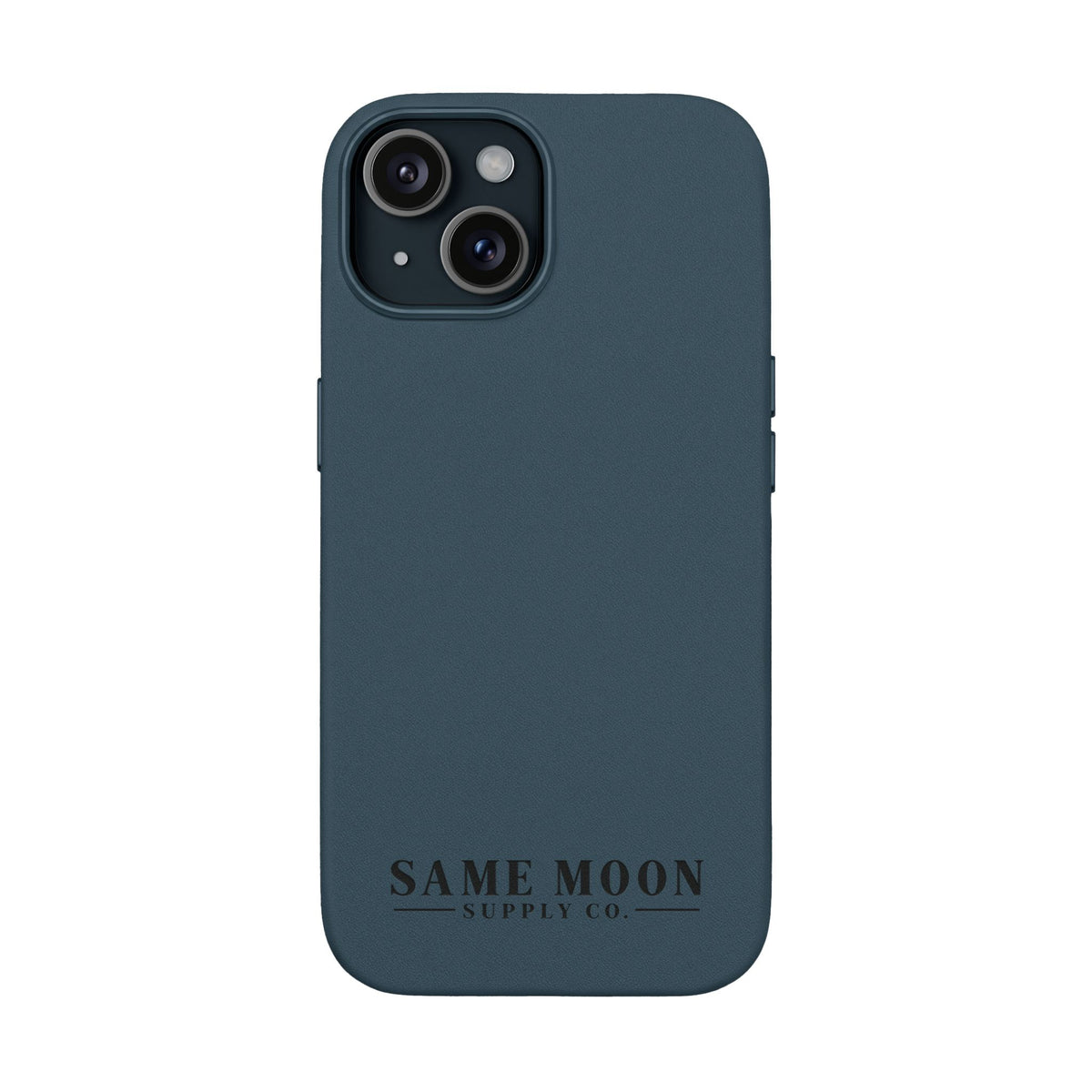 Same Moon Supply Co. Engraved PU Leather Phone Case