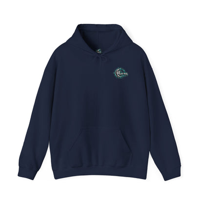 You Are Still Here | Teal Moon Hoodie