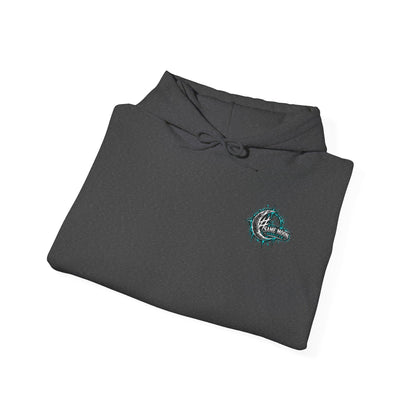 You Are Still Here | Teal Moon Hoodie