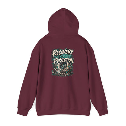 Recovery Doesn't Require Perfection | Graphic Hoodie