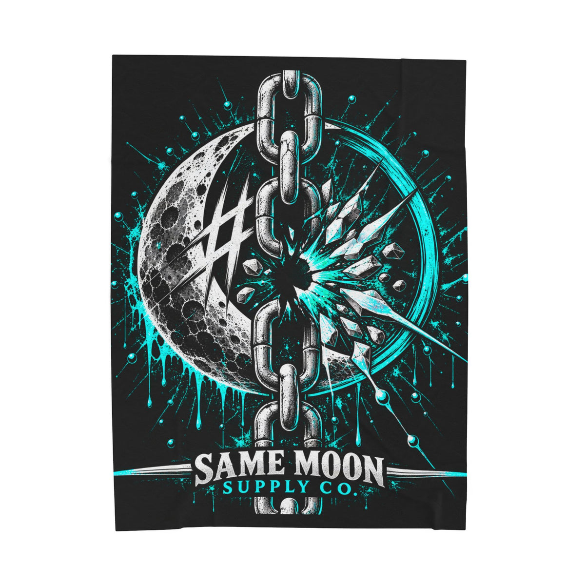 Same Moon Supply Chain Breaker Velveteen Plush Blanket