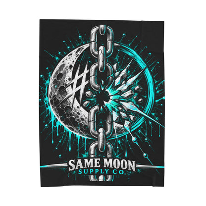 Same Moon Supply Chain Breaker Velveteen Plush Blanket