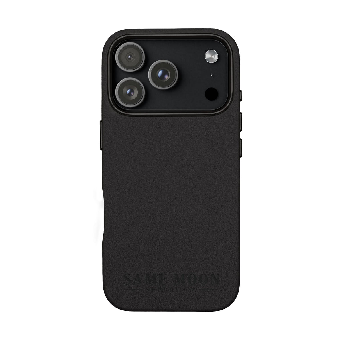 Same Moon Supply Co. Engraved PU Leather Phone Case