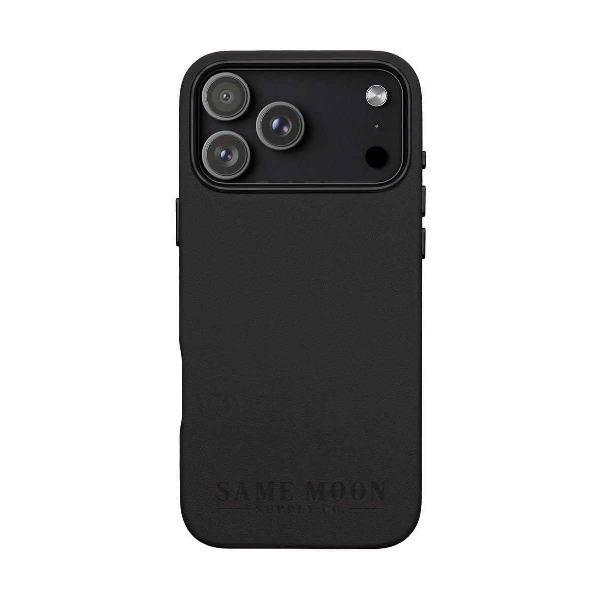 Same Moon Supply Co. Engraved PU Leather Phone Case