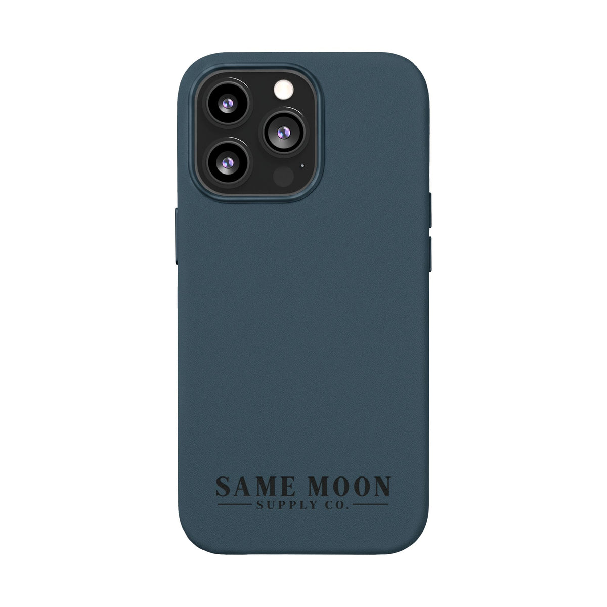 Same Moon Supply Co. Engraved PU Leather Phone Case