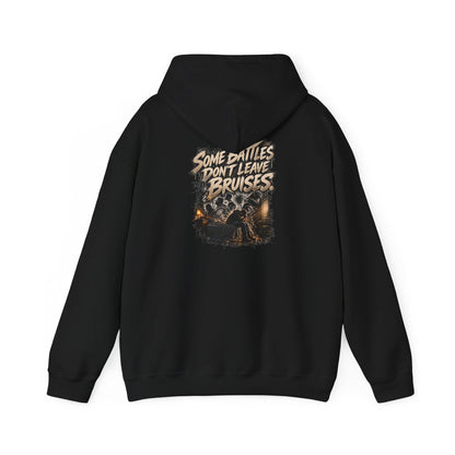 Some Battles Don't Leave Bruises | Graphic Hoodie