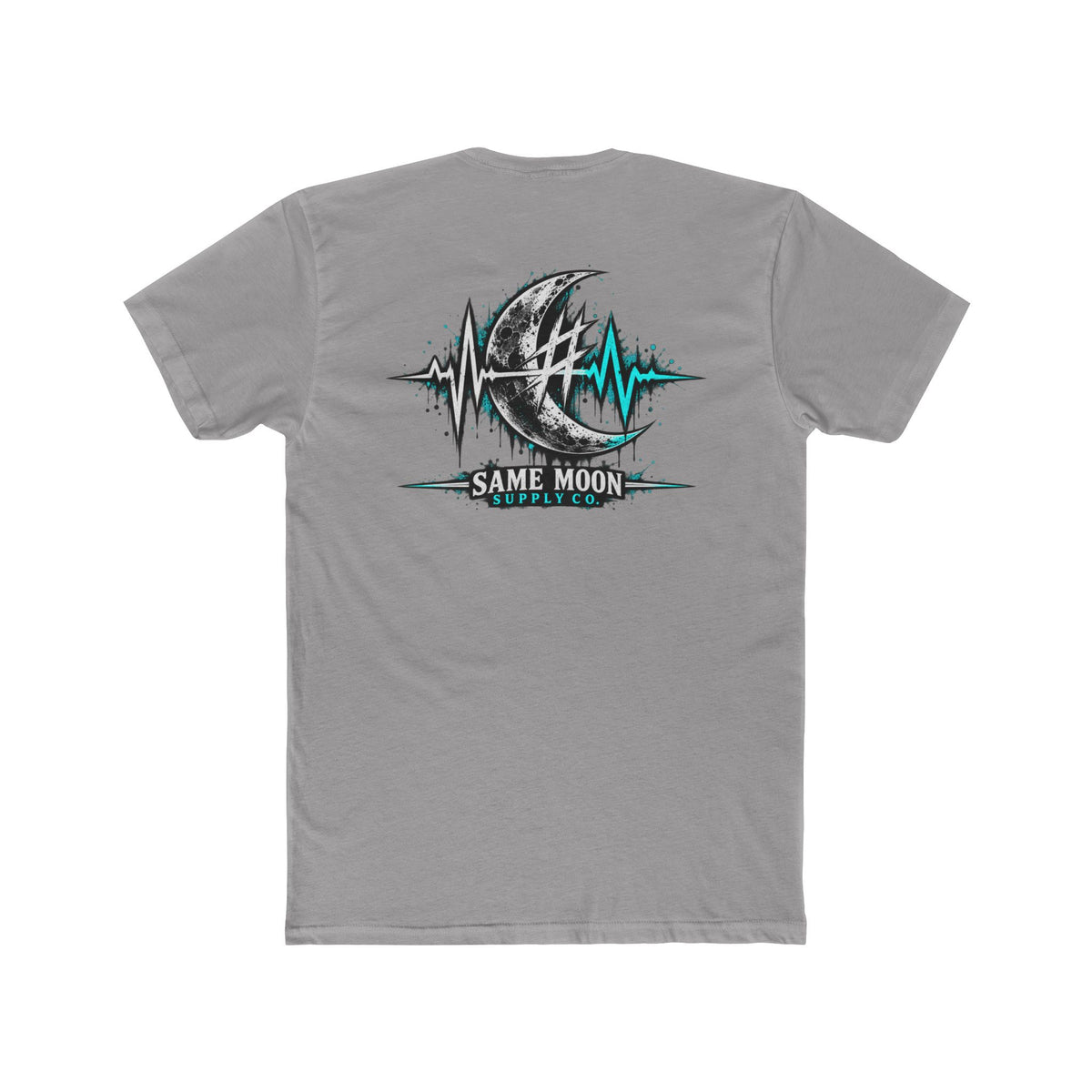Pulse Recovery | Teal Moon Graphic T-Shirt