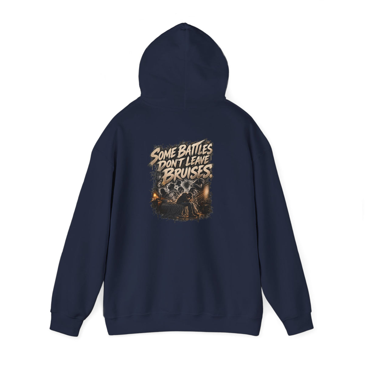 Some Battles Don't Leave Bruises | Graphic Hoodie