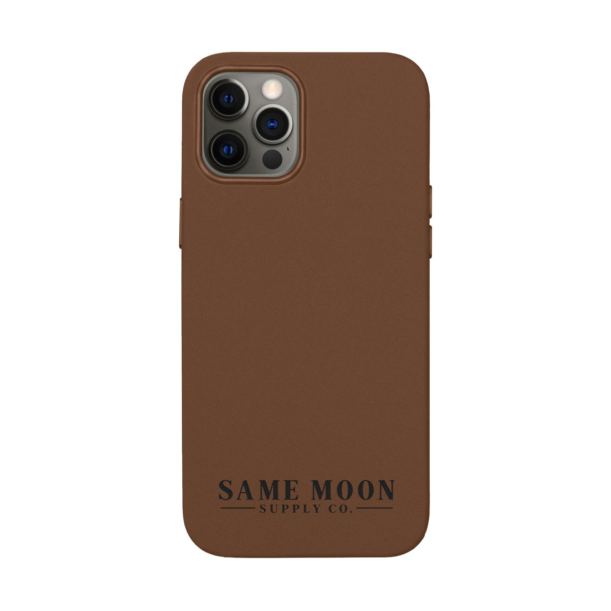 Same Moon Supply Co. Engraved PU Leather Phone Case