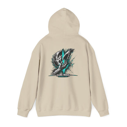 Falling Brother | Teal Moon Hoodie