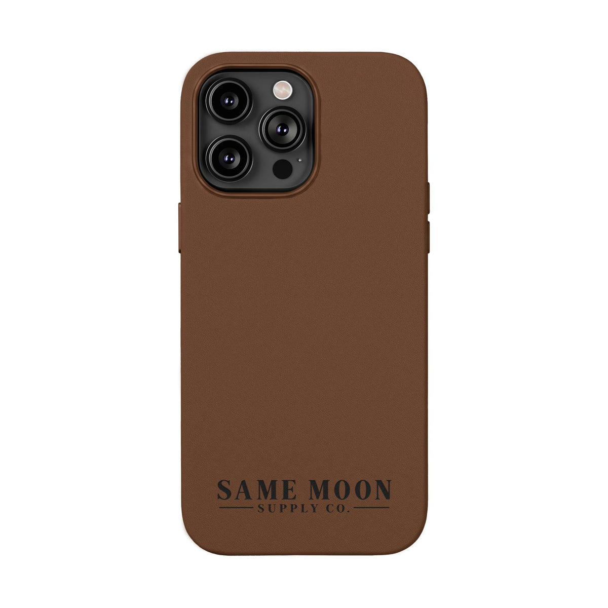 Same Moon Supply Co. Engraved PU Leather Phone Case