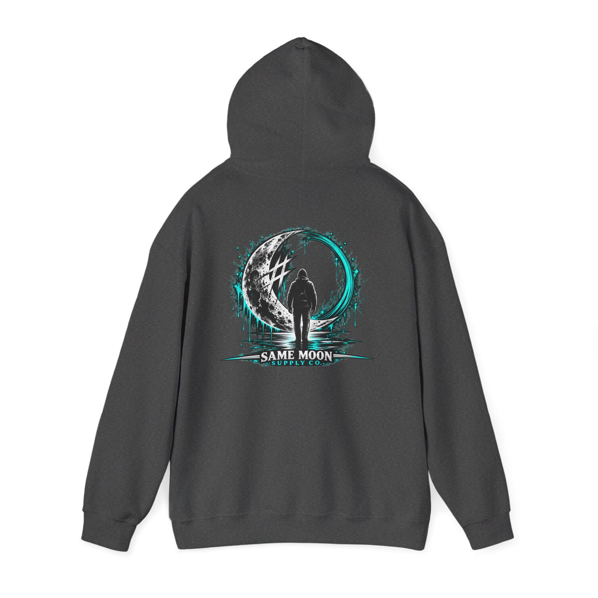 Walking Ahead | Teal Moon Hoodie