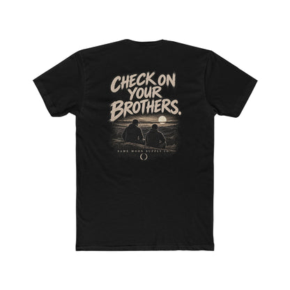 Check On Your Brothers T‑Shirt — Brothers Sunset Graphic Tee