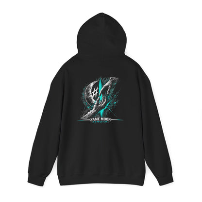 Falling Brother | Teal Moon Hoodie