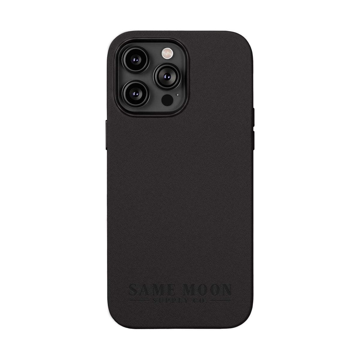 Same Moon Supply Co. Engraved PU Leather Phone Case