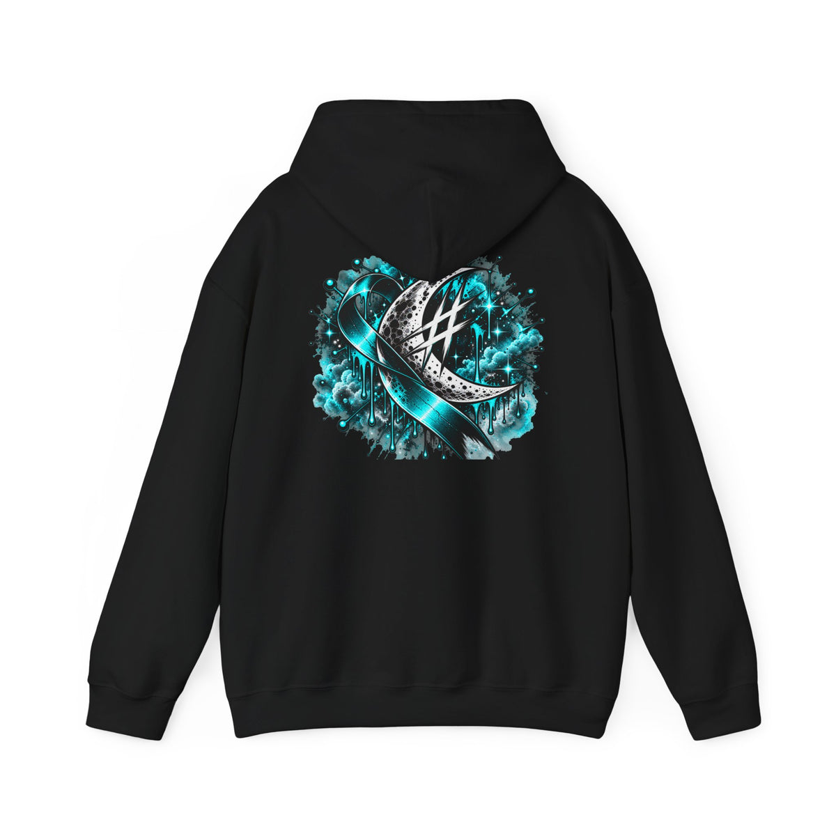 Teal Moon Awareness | Teal Moon Hoodie