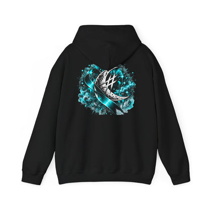 Teal Moon Awareness | Teal Moon Hoodie