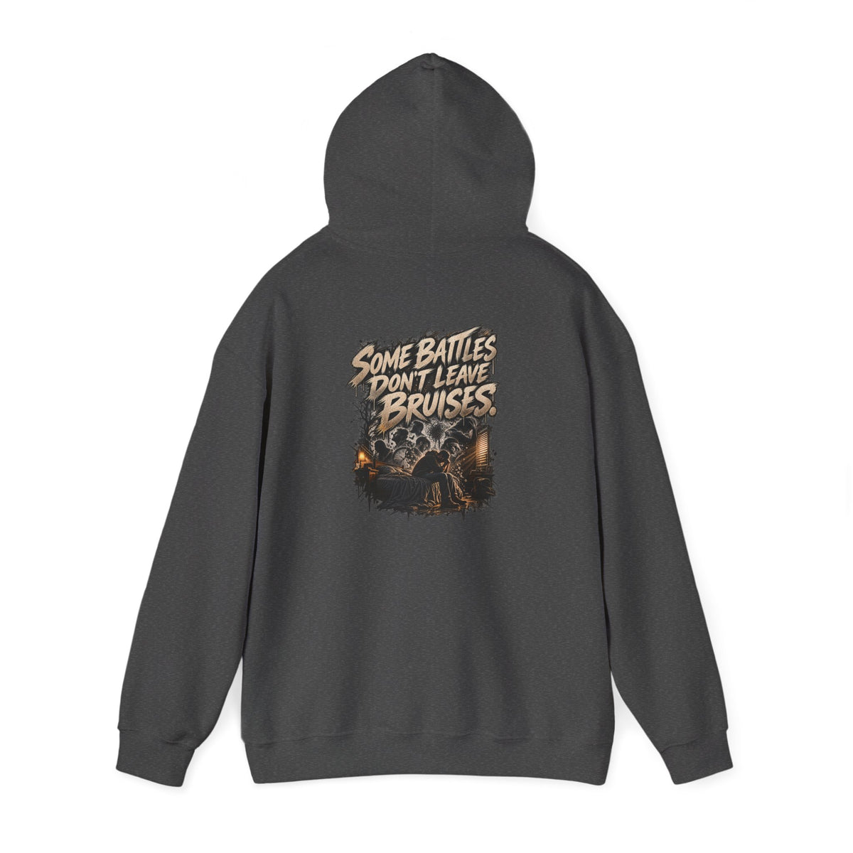 Some Battles Don't Leave Bruises | Graphic Hoodie