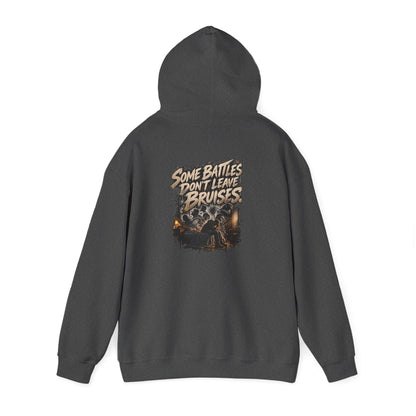 Some Battles Don't Leave Bruises | Graphic Hoodie