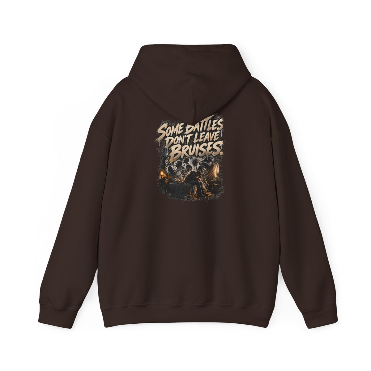 Some Battles Don't Leave Bruises | Graphic Hoodie