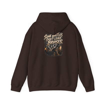 Some Battles Don't Leave Bruises | Graphic Hoodie