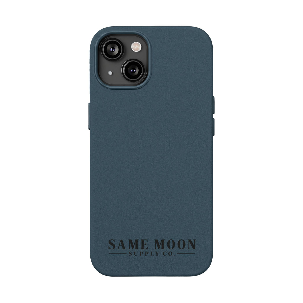 Same Moon Supply Co. Engraved PU Leather Phone Case