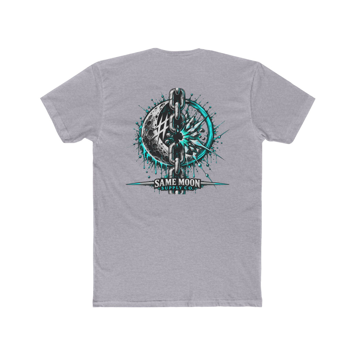Chain Breaker | Teal Moon Graphic T-Shirt — Same Moon Supply Co.