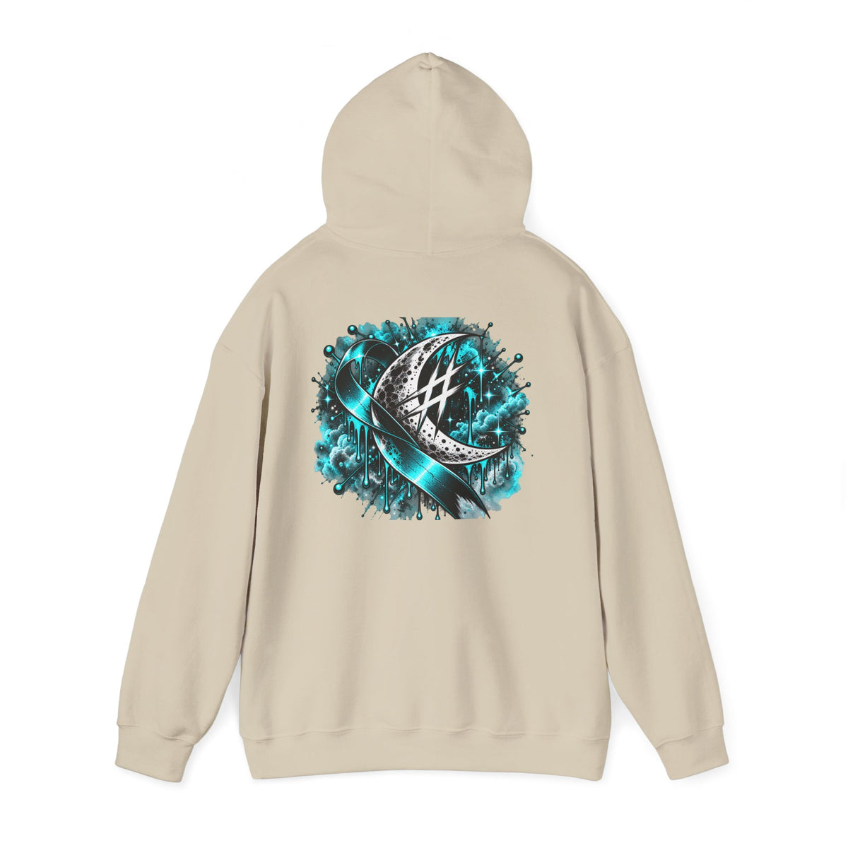 Teal Moon Awareness | Teal Moon Hoodie