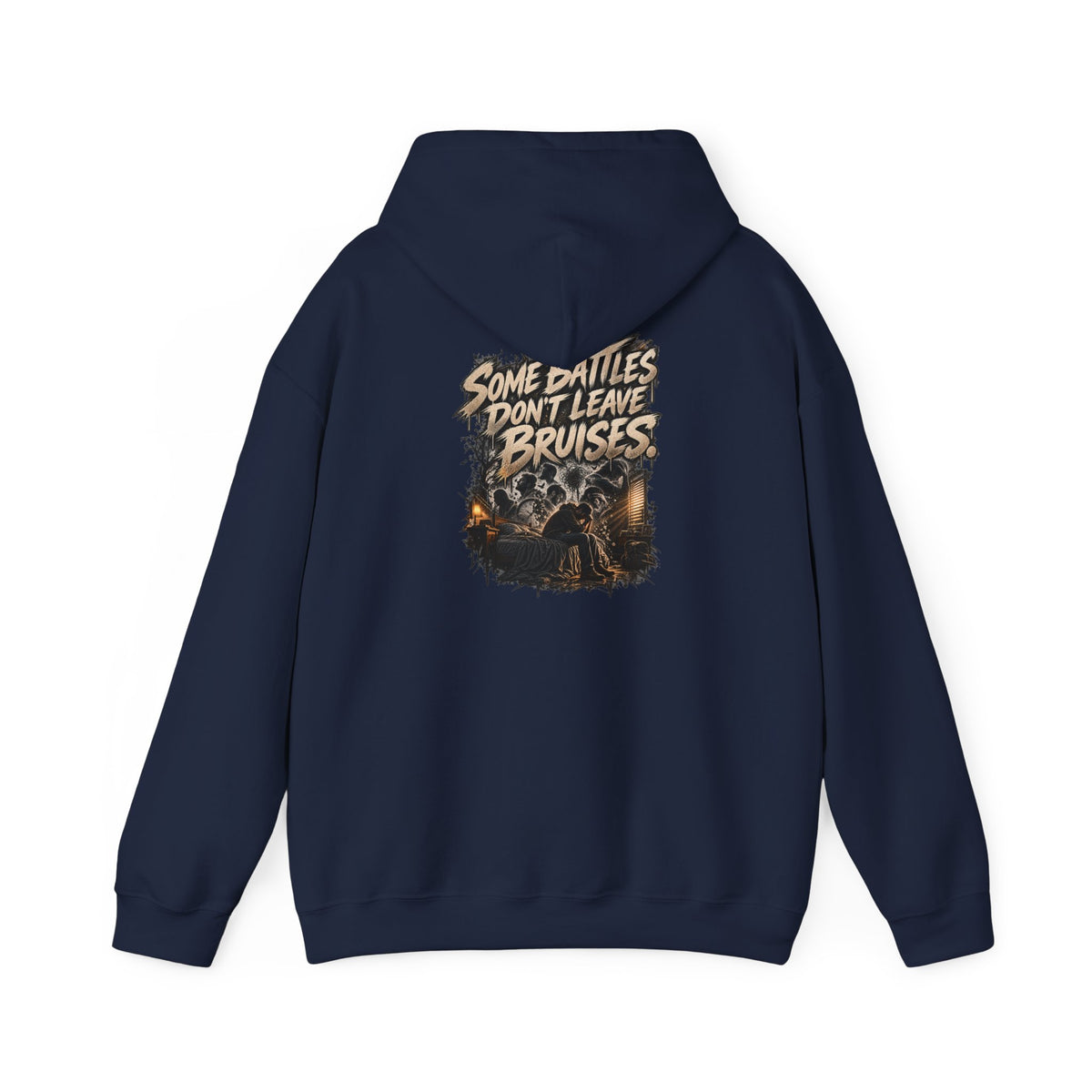Some Battles Don't Leave Bruises | Graphic Hoodie