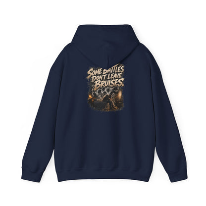 Some Battles Don't Leave Bruises | Graphic Hoodie