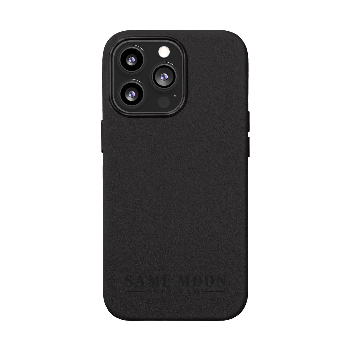 Same Moon Supply Co. Engraved PU Leather Phone Case