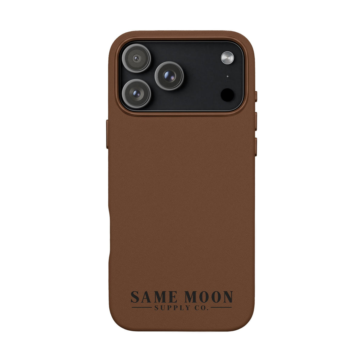 Same Moon Supply Co. Engraved PU Leather Phone Case
