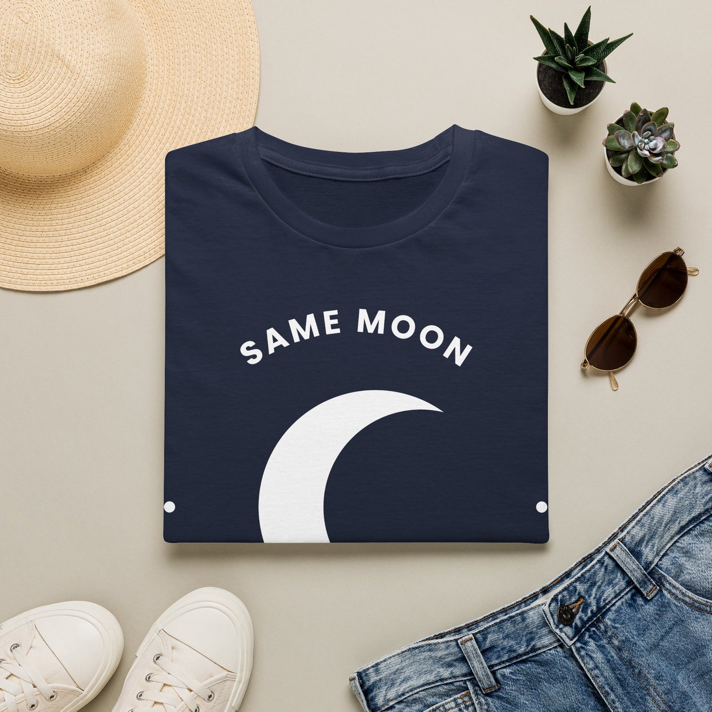Same Moon Supply Brand Tee
