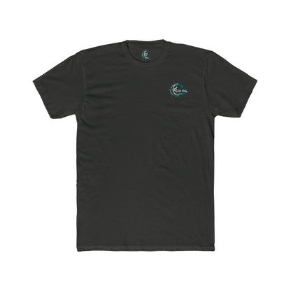 Moving Ahead | Teal Moon Graphic T-Shirt