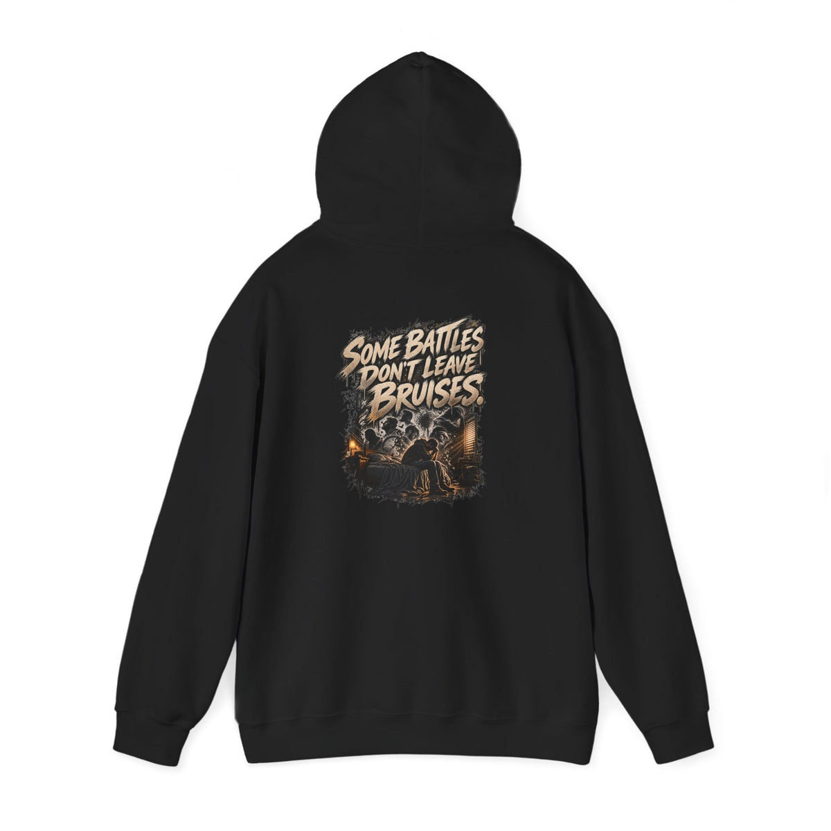 Some Battles Don't Leave Bruises | Graphic Hoodie