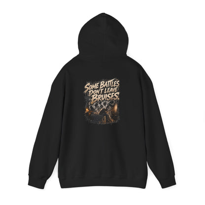 Some Battles Don't Leave Bruises | Graphic Hoodie