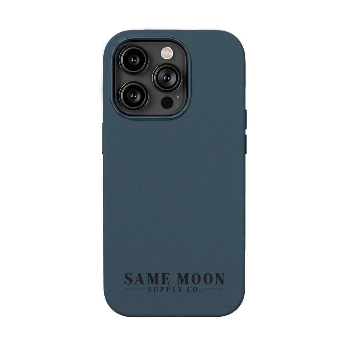 Same Moon Supply Co. Engraved PU Leather Phone Case