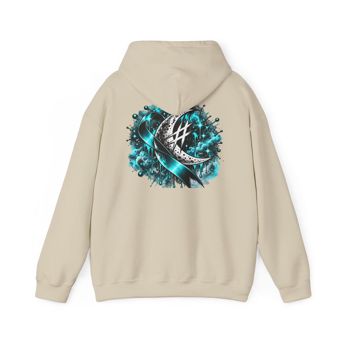 Teal Moon Awareness | Teal Moon Hoodie