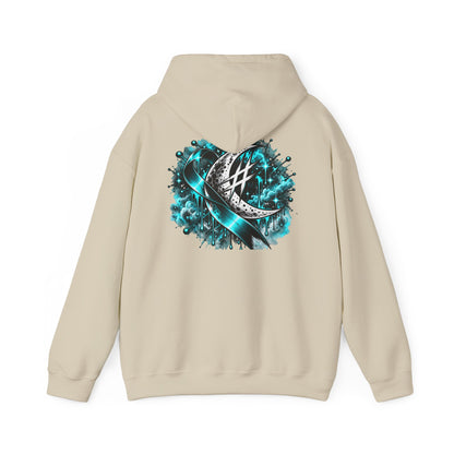 Teal Moon Awareness | Teal Moon Hoodie