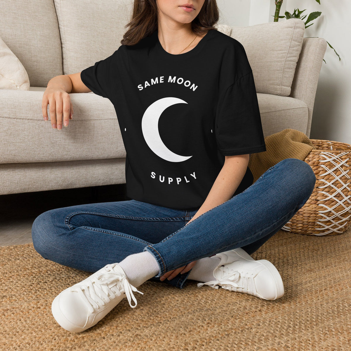 Same Moon Supply Brand Tee