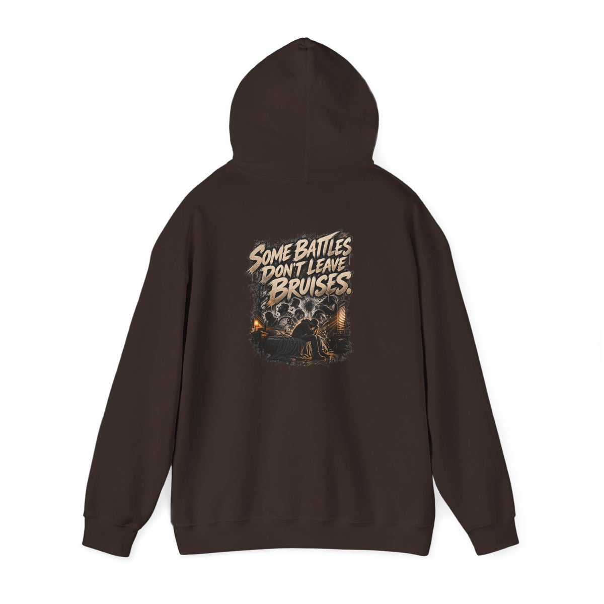 Some Battles Don't Leave Bruises | Graphic Hoodie