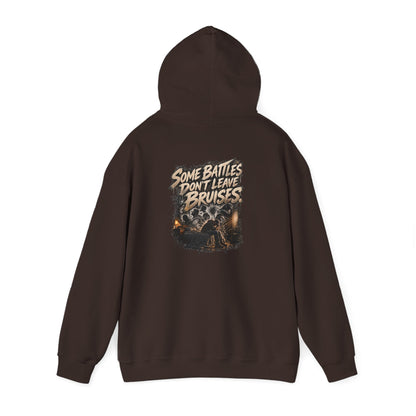 Some Battles Don't Leave Bruises | Graphic Hoodie