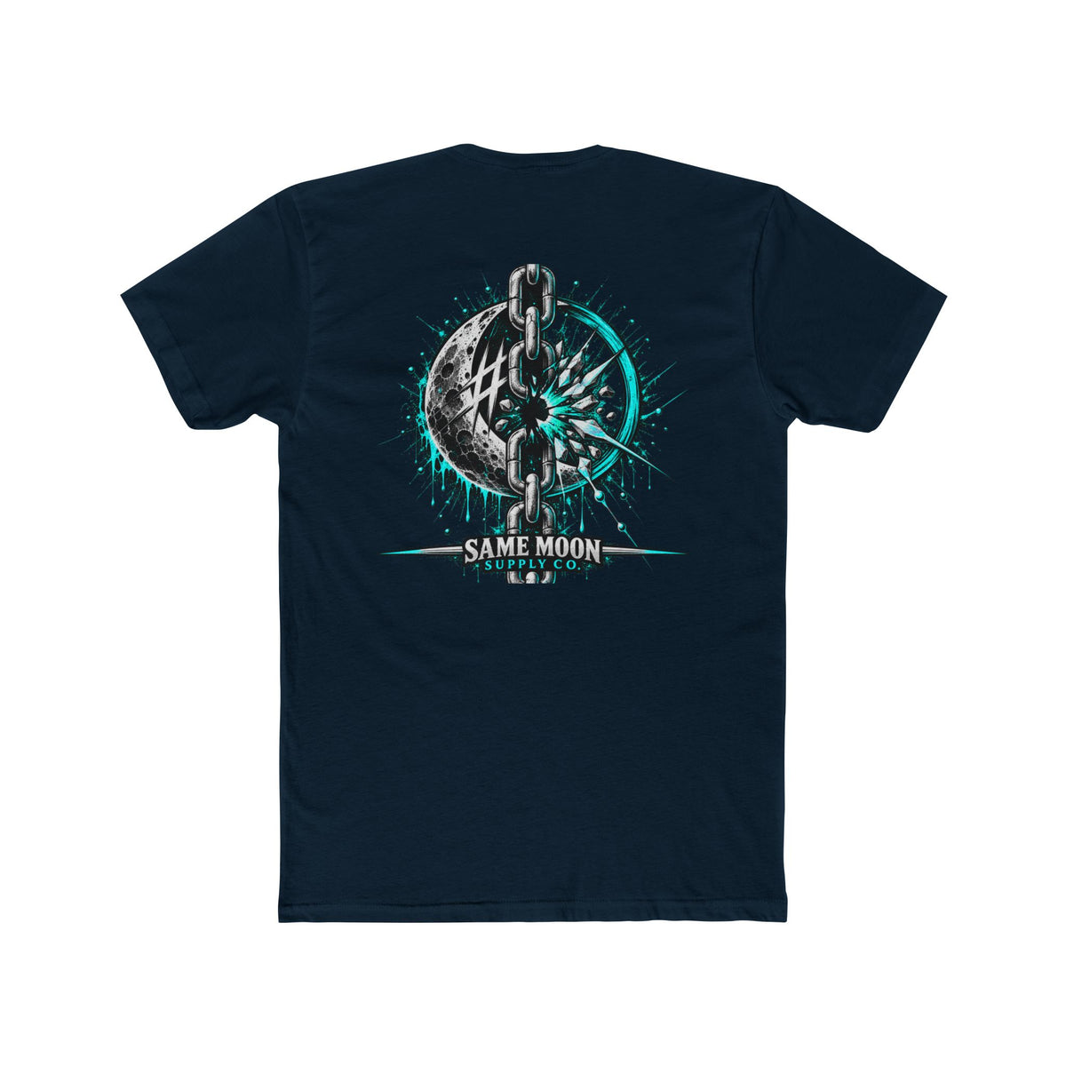 Chain Breaker | Teal Moon Graphic T-Shirt — Same Moon Supply Co.
