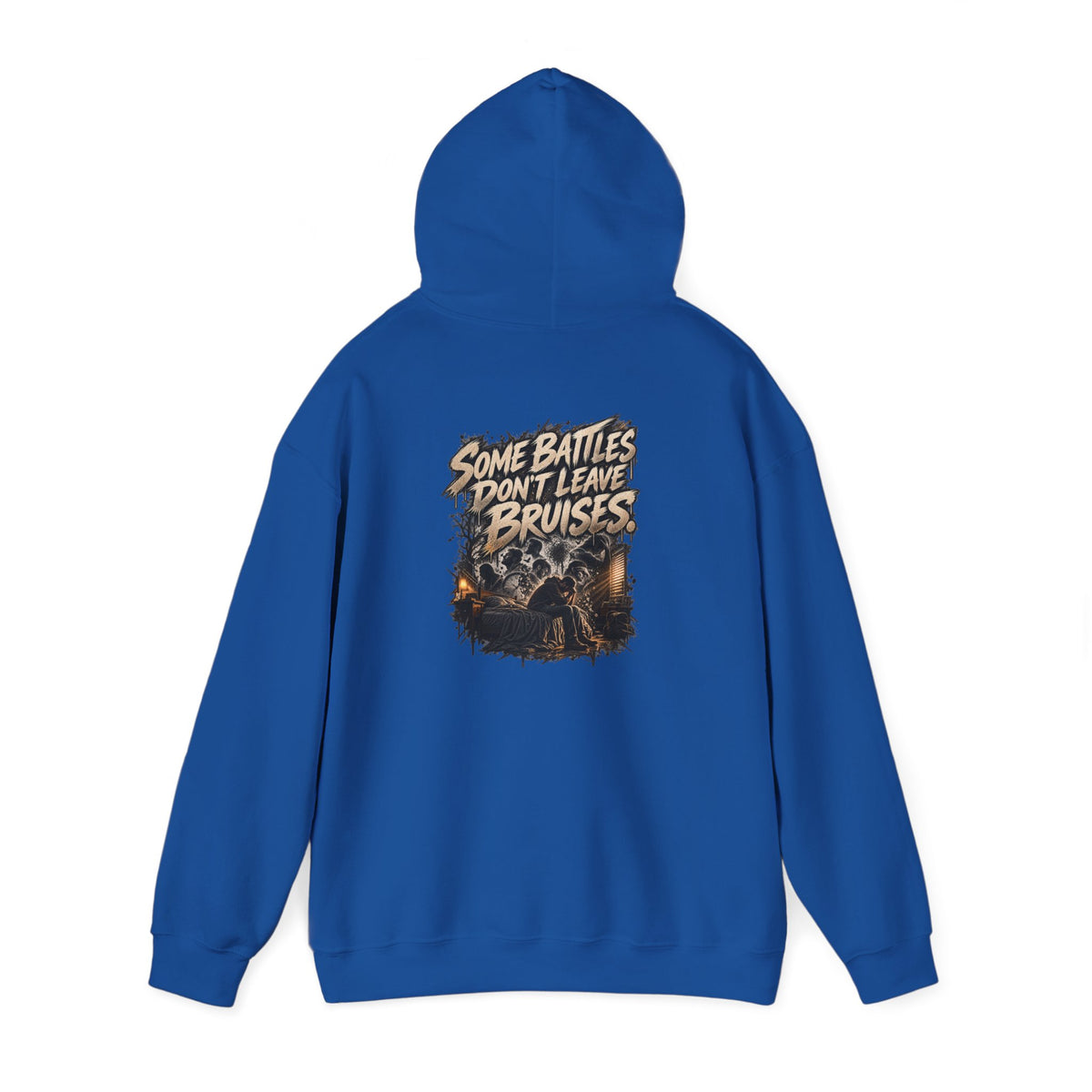 Some Battles Don't Leave Bruises | Graphic Hoodie